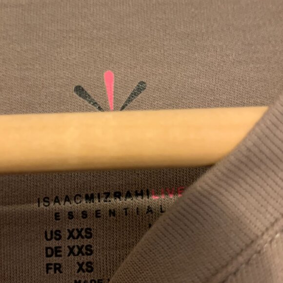 Isaac Mizrahi Live Essentials Pima Cotton Crewneck Tunic, XXS - Picture 10 of 13